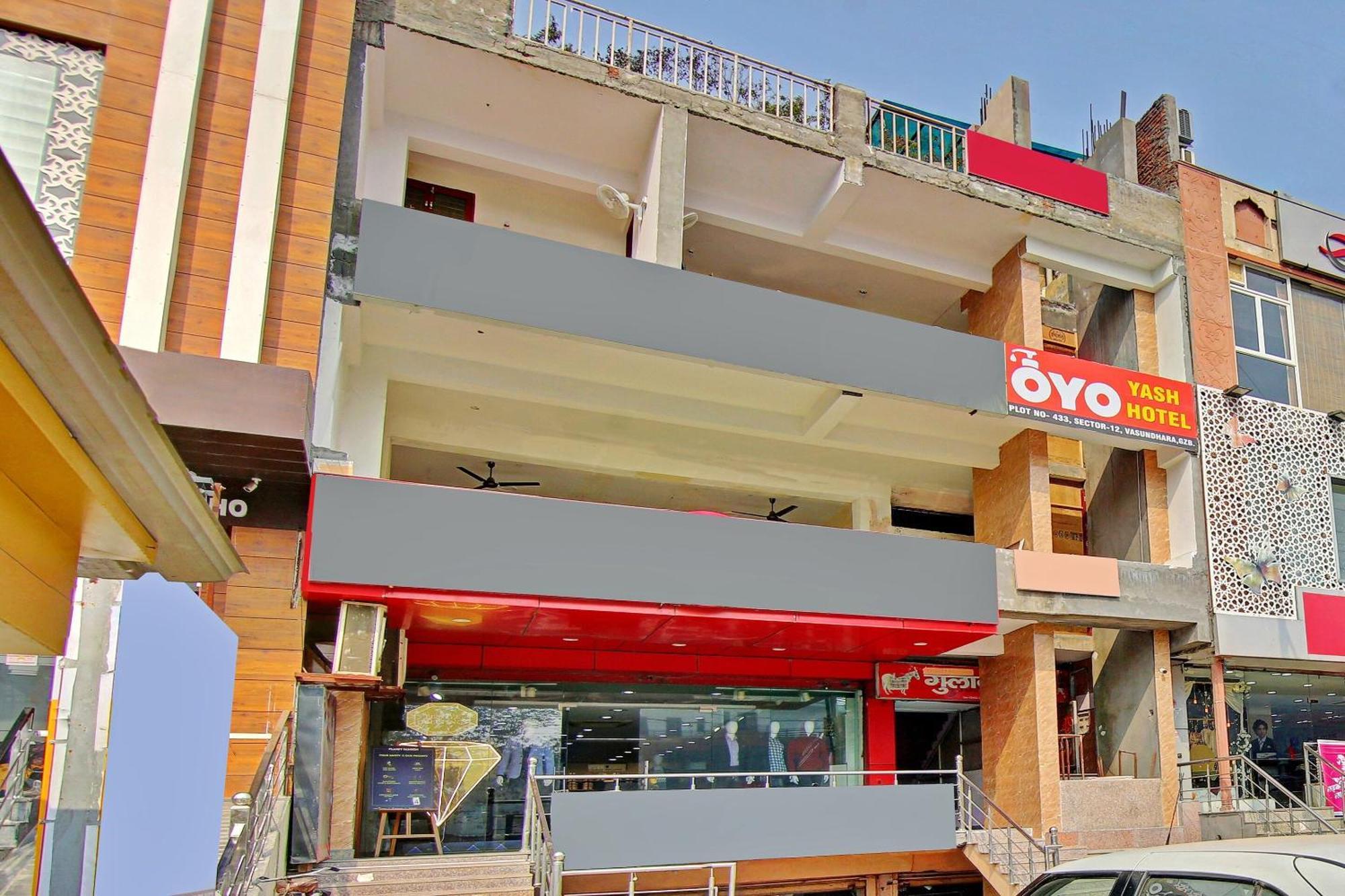 גאזיאבאד Hotel O Yash Hotel מראה חיצוני תמונה